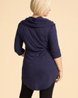 DANIELLE Tunic- Navy