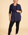 DANIELLE Tunic- Navy