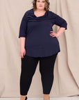DANIELLE Tunic- Navy