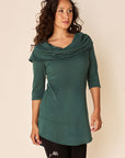 DANIELLE Tunic- Forest Teal