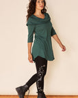 DANIELLE Tunic- Forest Teal