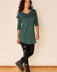 DANIELLE Tunic- Forest Teal