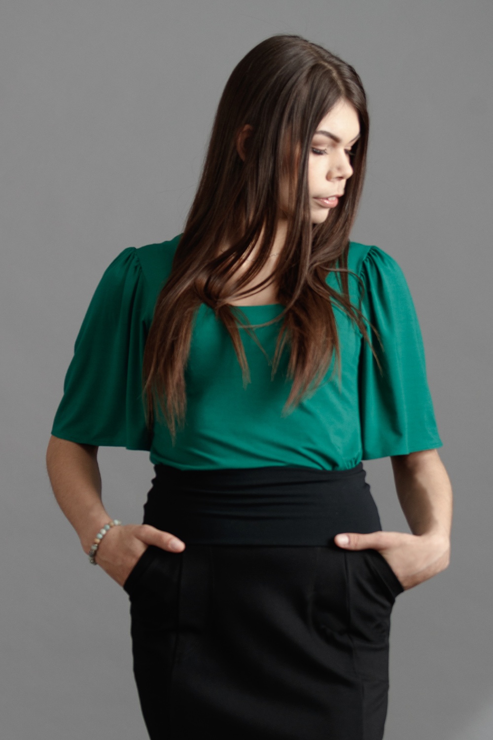 GREEN SALE - JOLENE Blouse