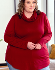 JORDYN Sweater- Scarlet