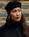 TRICOTS - Tuque Béret 100% laine