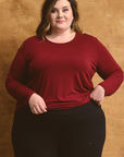 CLASSIC Long Sleeve - Burgundy