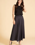 VOYAGE Skirt- Charcoal