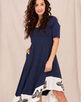 Monelle Print Dress