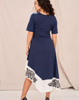 Monelle Print Dress