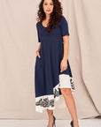 Monelle Print Dress