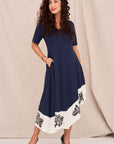 Monelle Print Dress