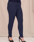 Pantalon étroit Chaplin - bleu marine