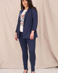 Pantalon étroit Chaplin - bleu marine