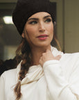 TRICOTS - Tuque Béret 100% laine