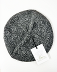 KNITS - 100% Wool Beret Toque- Grey Sparkle