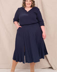 VOYAGE Skirt- Navy