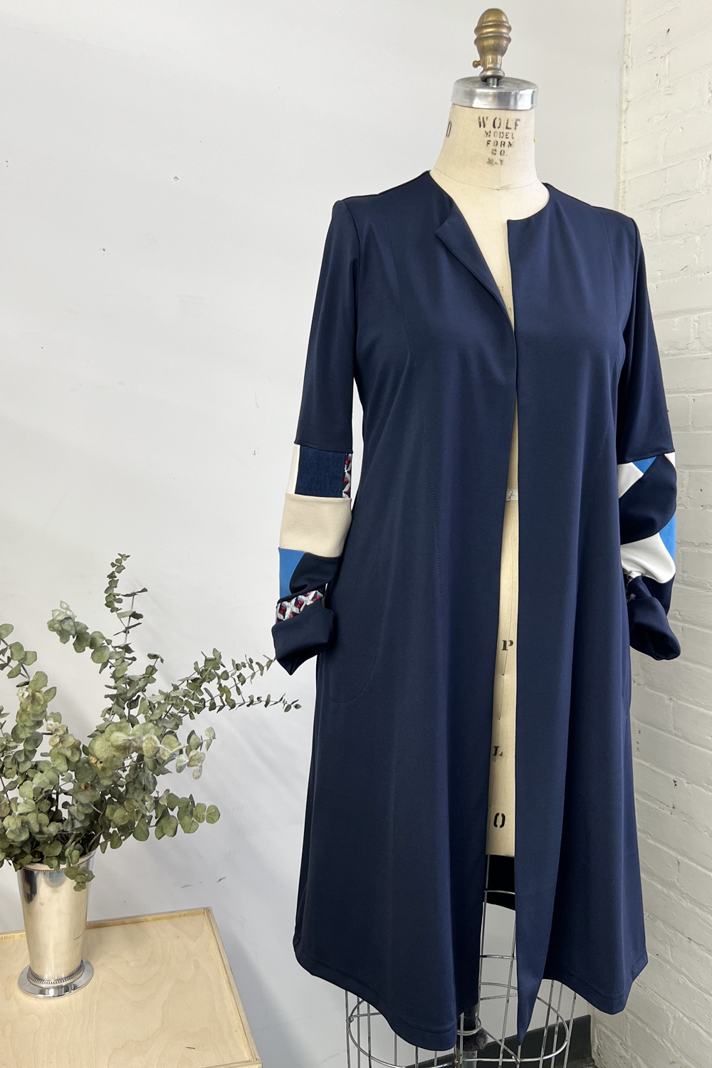 Cardigan Long Zéro-déchet - P/M