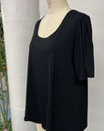 RESALE - Jolene Blouse - XL - Black- RE540