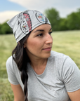 Printed Bamboo Bandanas/ Scarves