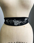 HERITAGE EMBROIDERED Belt- Red River Floral