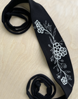 HERITAGE EMBROIDERED Belt- Red River Floral