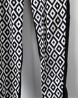 RESALE - Champagne Pants- Diamond print - XS