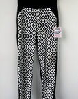 RESALE - Champagne Pants- Diamond print - XS