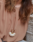 This Ilk - Nubian Desert Necklace- mother of pearl