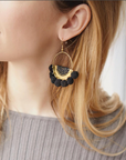 This Ilk - Poppy Earrings - Black