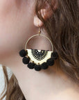 This Ilk - Poppy Earrings - Black