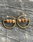Sheppards Hook - Sciath Lotus Seed Earrings-