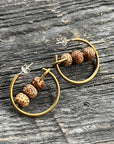 Sheppards Hook - Sciath Lotus Seed Earrings-