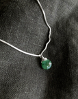 Naked Sage - Ava Necklace (Emerald, Pink Sapphire & Moonstone)