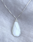 Naked Sage - Ava Necklace (Emerald, Pink Sapphire & Moonstone)