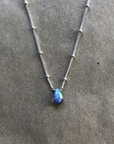 Naked Sage - Linnaea Necklace (Labradorite, London Topaz, Moonstone & Pink Sapphire)