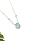 Naked Sage - Linnaea Necklace (Labradorite, London Topaz, Moonstone & Pink Sapphire)