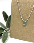 Naked Sage - Linnaea Necklace (Labradorite, London Topaz, Moonstone & Pink Sapphire)