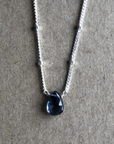 Naked Sage - Linnaea Necklace (Labradorite, London Topaz, Moonstone & Pink Sapphire)