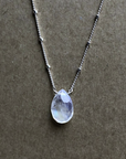 Naked Sage - Linnaea Necklace (Labradorite, London Topaz, Moonstone & Pink Sapphire)