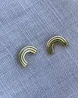 Naked Sage - Rainbow Studs (Silver & Gold)
