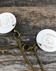 Sheppards Hook - Brass Bar Necklace - Narrow