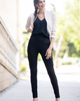 Pantalon étroit Chaplin - noir