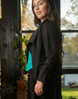 GREEN SALE - MAUDE WRAP Jacket