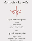 REFRESH – Level 2 (Per Garment)