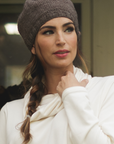 KNITS - 100% Wool Beret Toque - Champagne