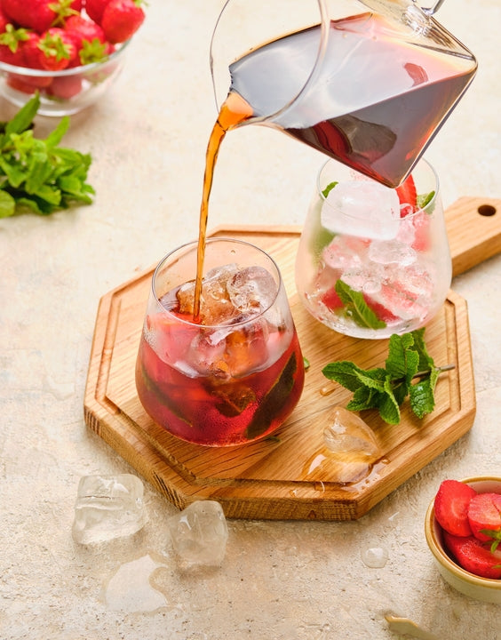 Refresh Recipe: Strawberry Mint Iced Tea + The Heart of the Berry