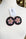 Metis Large Flower- Rose/Black