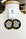 Metis Large Flower- White/Black