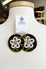Metis Large Flower- White/Black