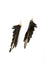 Parrot Earrings - Black